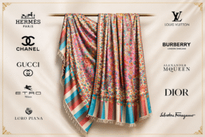 Luxury shawl brands-www.woolgold.com